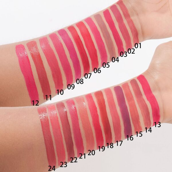 miss rose chic lip gloss 12pcs set