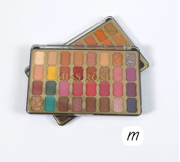 miss rose limited edition 32 colors radiant eyeshadow pellet