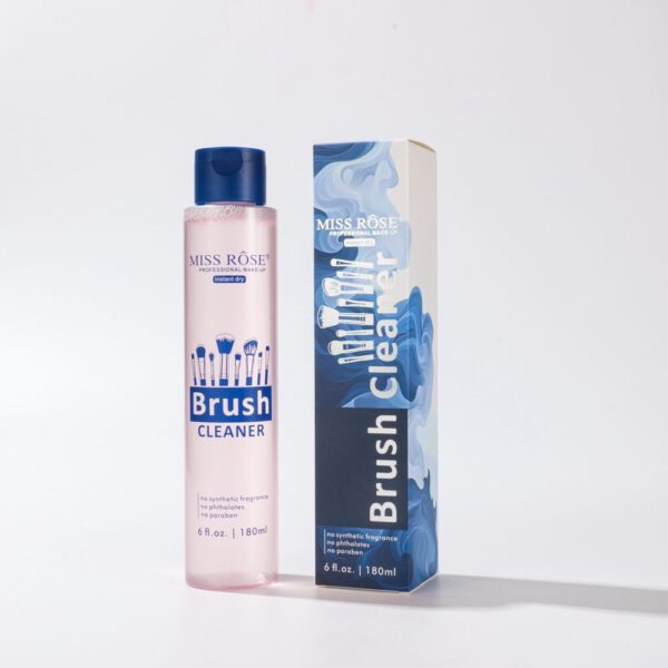miss rose brush and puff cleaner instant dry brush cleaner 180ml