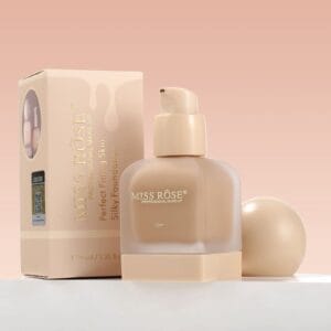 miss rose perfect fitting skin silky foundation