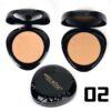 miss rose 2in1 bright double layer compact black triangle face powder