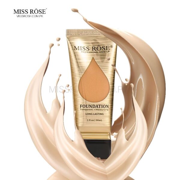 miss rose transparent moisturising long lasting foundation