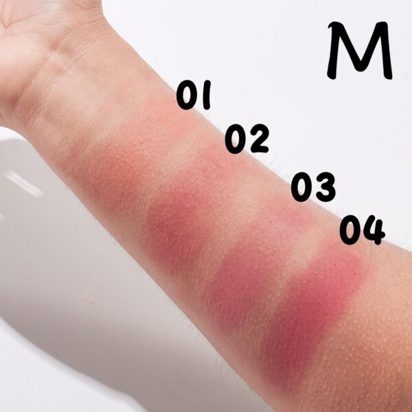 miss rose ice candy cooling jelly blush and cheek tint 4pcs set