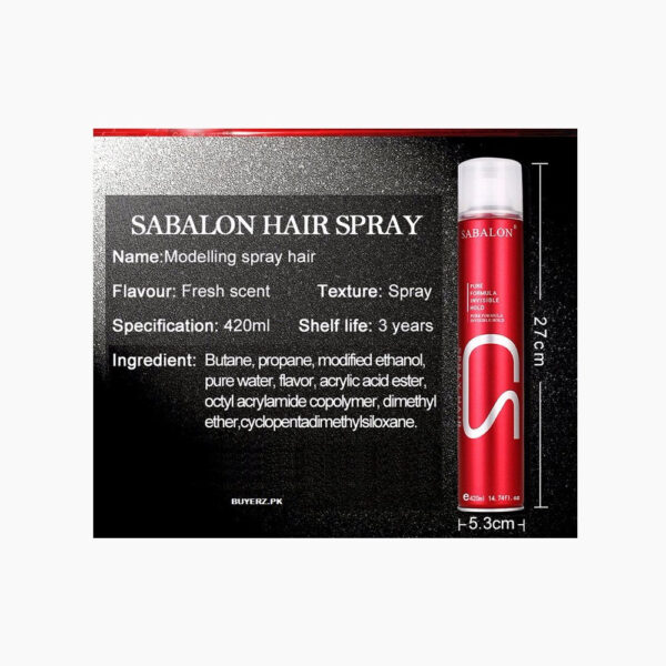 sabalon hair spray