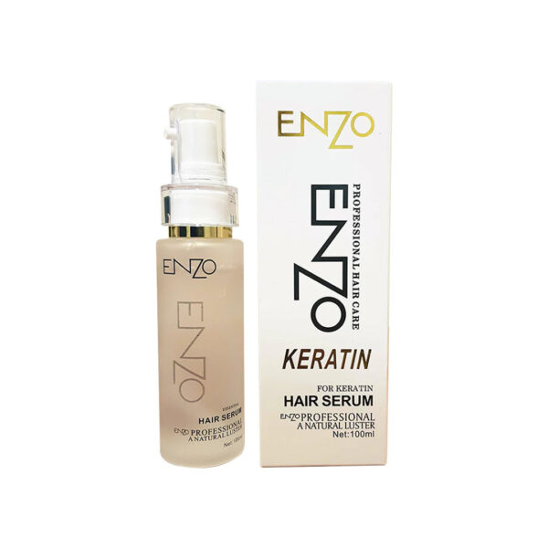 one step hot air brush (dryer + straightener) + enzo professional keratin hair serum + free gift