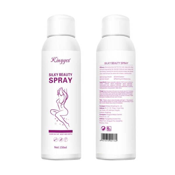 silky beauty spray hair removing spray 150ml