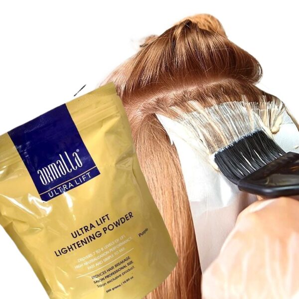keratin armalla ultra lift hair lightening bleach powder for professional