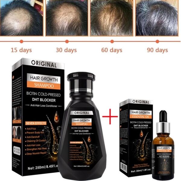 hair growth essential oil biotin cold pres dht blocker and hair growth shampoo a hair loss conditioner