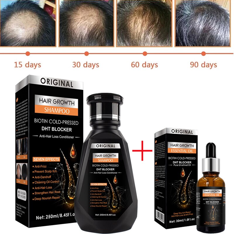 hair growth essential oil biotin cold pres dht blocker and hair growth shampoo a hair loss conditioner