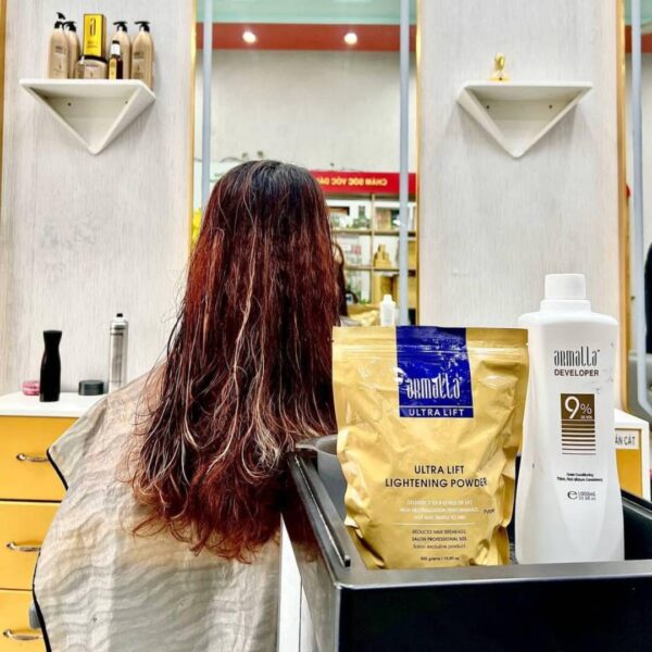 armalla developer 9% perfect lightening without damaging hair