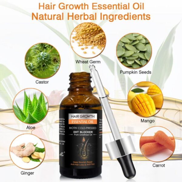 ginger hair growth hair thickening hair loss treatments oil 30ml