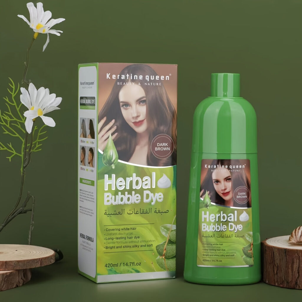 keratin queen herbal bubble dye