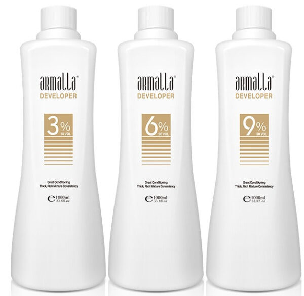 armalla developer 9% perfect lightening without damaging hair