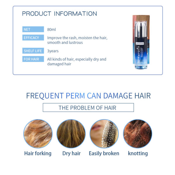 keratin hair serum