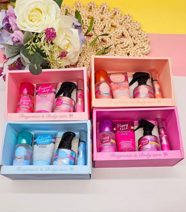 body philosophy beauty summer vibes 4 pcs fragrance set