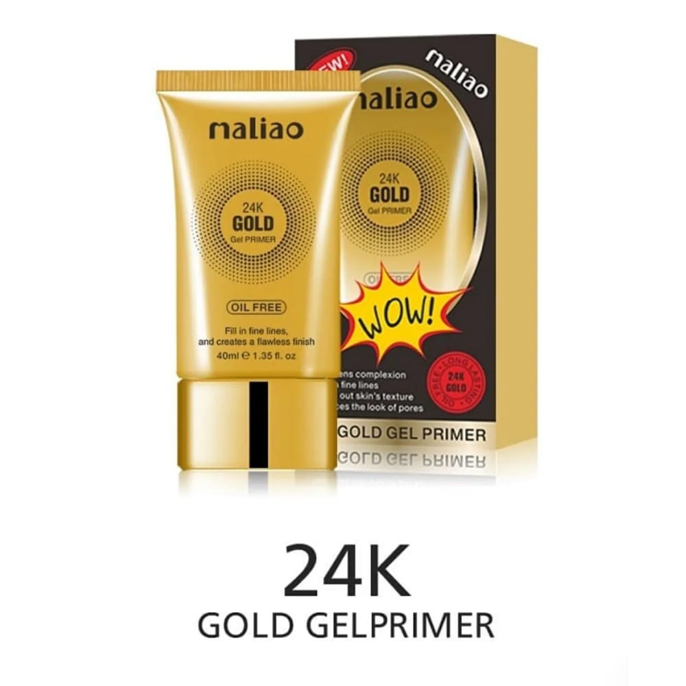 Maliao 24K Gold Gel Oil Free Primer 40 ml Gold (0) Maliao 24k Gel Oil Free Gel Primer 40ml