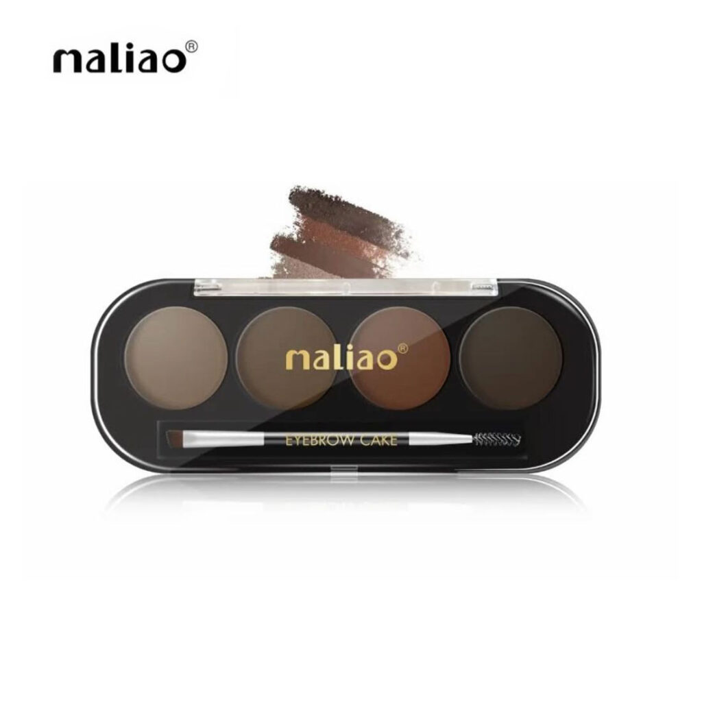 maliao 4 color eyebrow cake