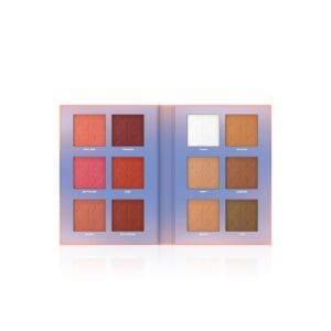maliao touch blush palette long wear, fade proof formula