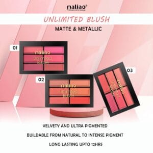 maliao unlimited blush palette