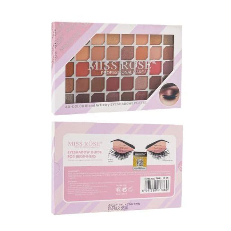miss rose 40 color eyeshadow kit