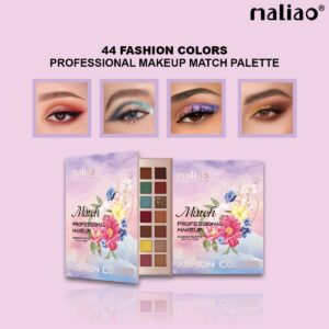 maliao shadow palette 44 colors for highlights contours powder blusher eyebrows and eyeshadow