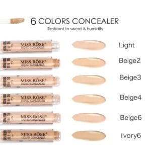 Miss Rose Liquid Concealer Oil Free Waterproof 5 300x300