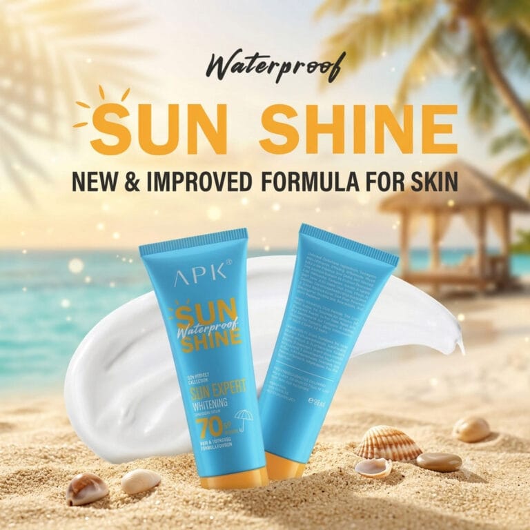 apk sun screen spf 70 3