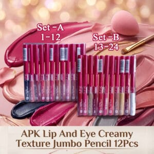 apk jumbo lip and eye pencil all sets