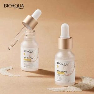 bioaqua rice serum natural moisturizing anti aging skin care face5