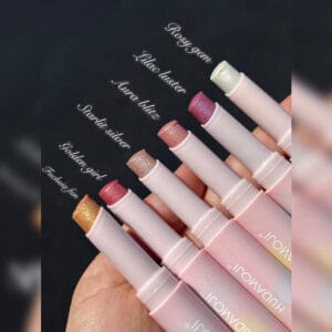 hudamoji glitter jelly eyeshadow sticks 6