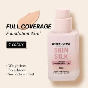 miss lara skin silk luminous serum foundation