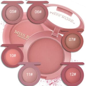 miss rose matte blush shades