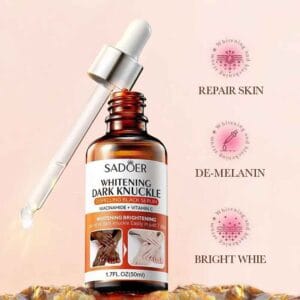 sadoer joint melanin removal serum dark skin lightening & whitening essence