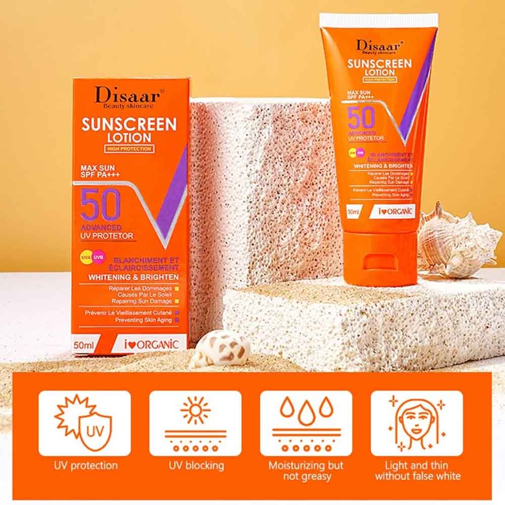disaar sunscreen lotion spf 50 50ml 2 disaar sunscreen lotion spf 50 50ml 2