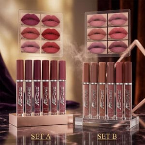 ks~one 6 pcs lipgloss set a+b