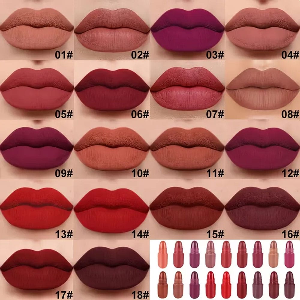 ks~one matte lipstick capsule pack of 18 2 ks~one matte lipstick capsule pack of 18 2