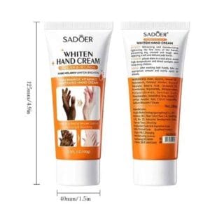 sadoer whiten tender & nourish vitamin c hand cream 100g